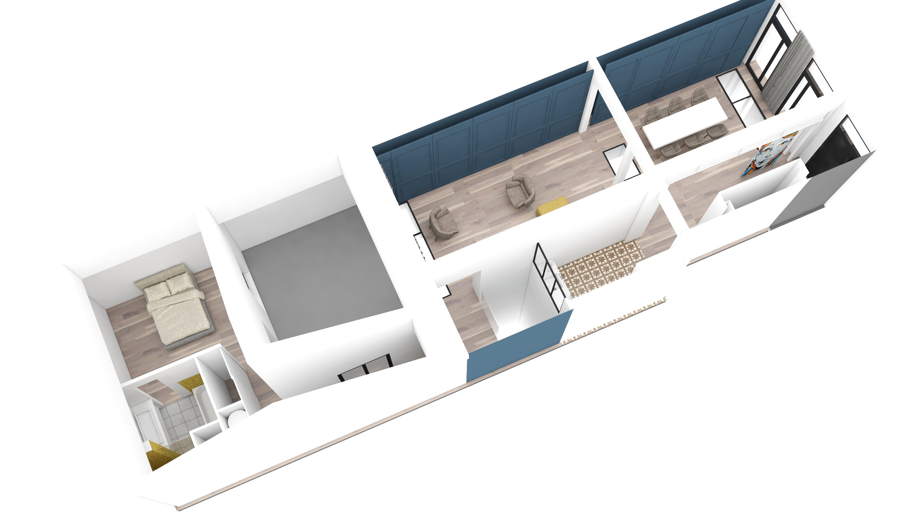 Triplex hauteville - PARIS X 